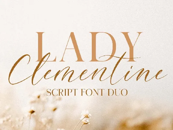 Lady Clementine font