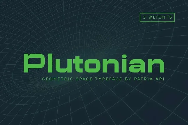 Plutonian font