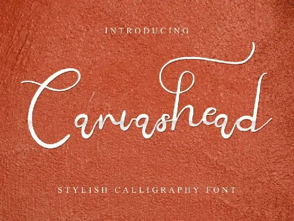 Canvashead Demo font