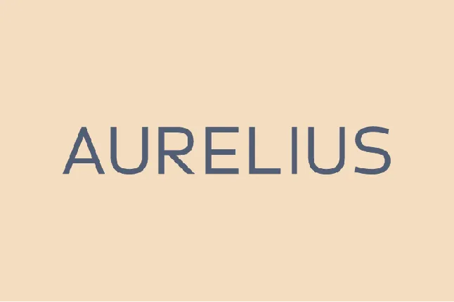 Aurelius font