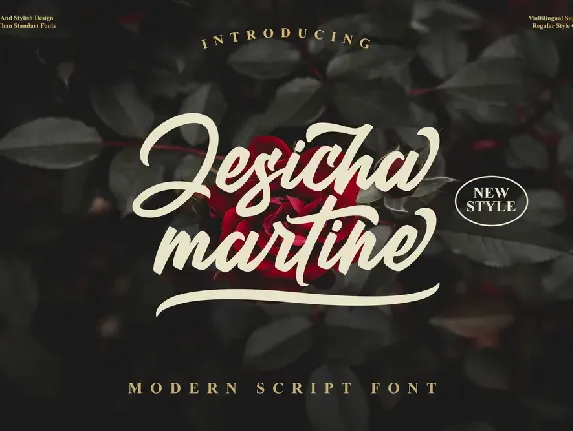 Jesicha Martine font