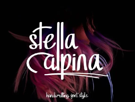 Stella Alpina Script font