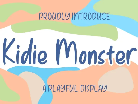 Kidie Monster font