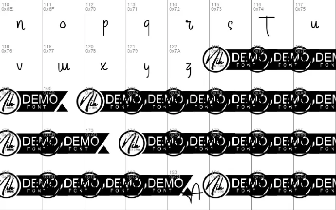 Marlinton Demo font