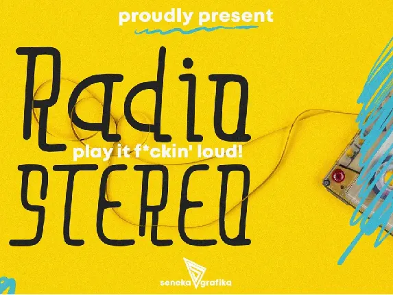 Radio Stereo font