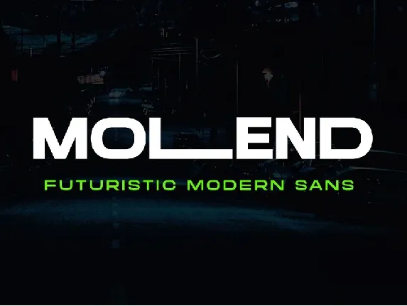 Molend font