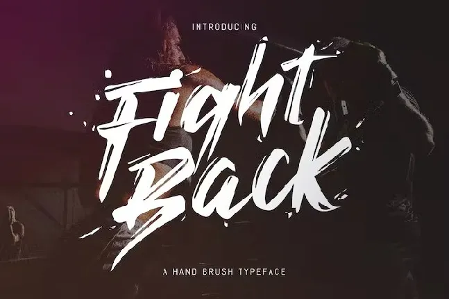 FIGHTBACK font