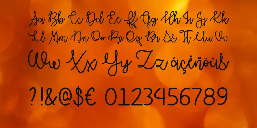 Autumn Moon font