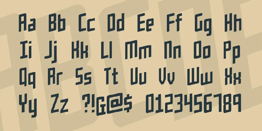 Flaphead font