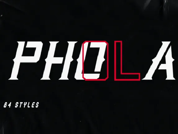 Phola Diablo Oblique font