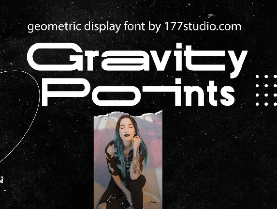 Gravity Points font