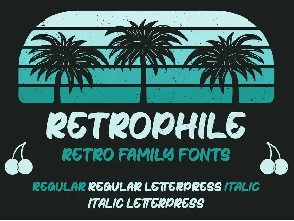 Retrophile font