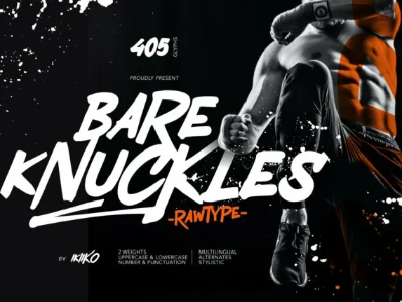 Bare Knuckles font