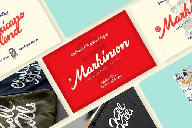 Markinson Free font