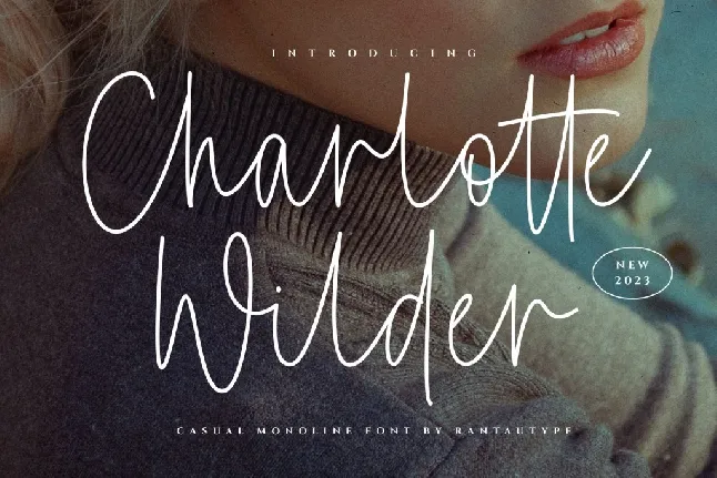 Charlotte Wilder font