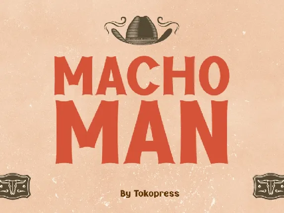 MACHOMAN font