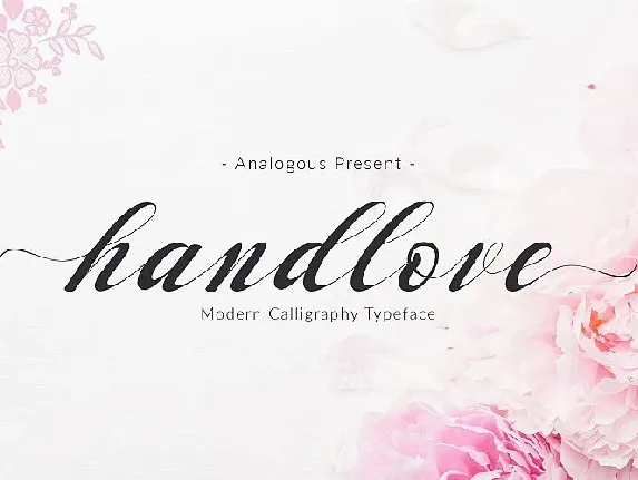 Handlove Script font