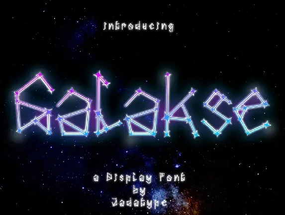 Galakse font