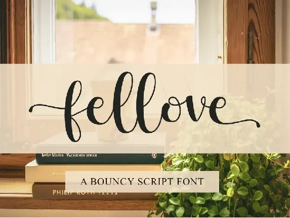 Fellove - Personal use font