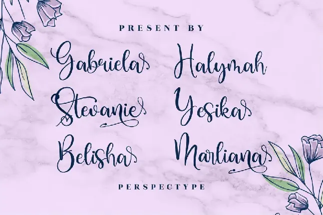 Delisha Glande font