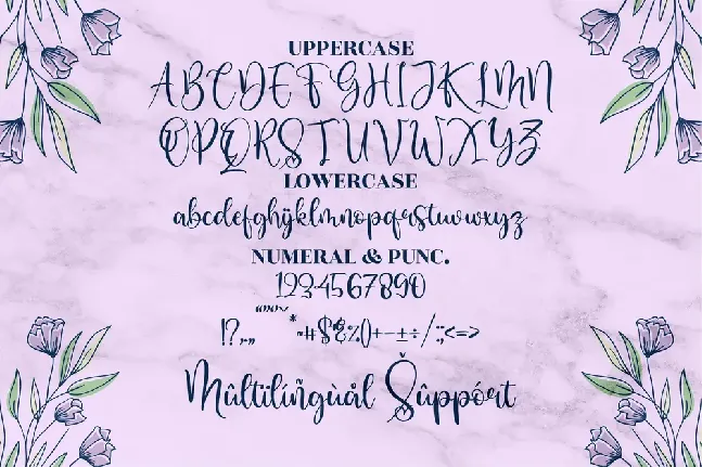 Delisha Glande font