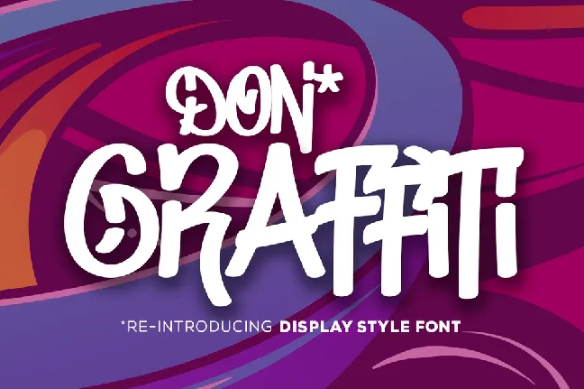 Don Graffiti font