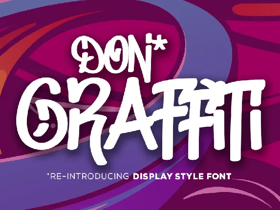 Don Graffiti font