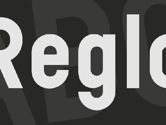 Reglo font