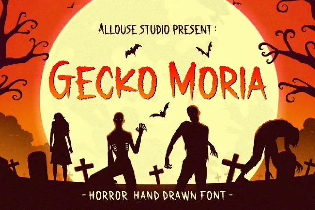 Gecko Moria font