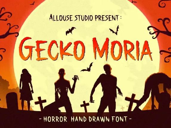 Gecko Moria font