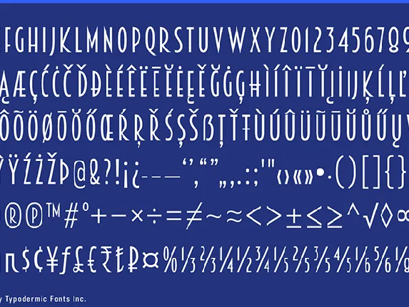 Breamcatcher font