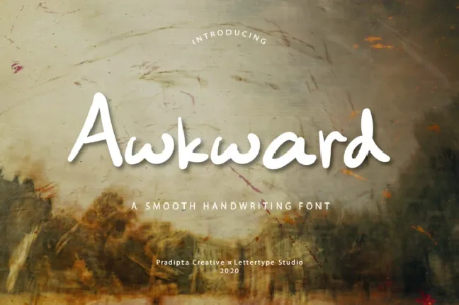 Awkward font