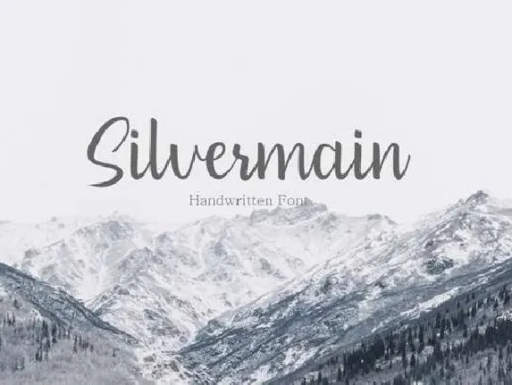 Silvermain font