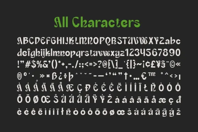 CS Palmer font