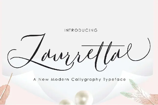 Laurretta Free font