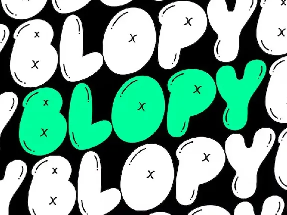 Blopy Font