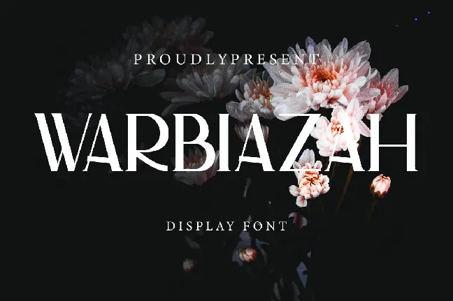 Warbiazah font