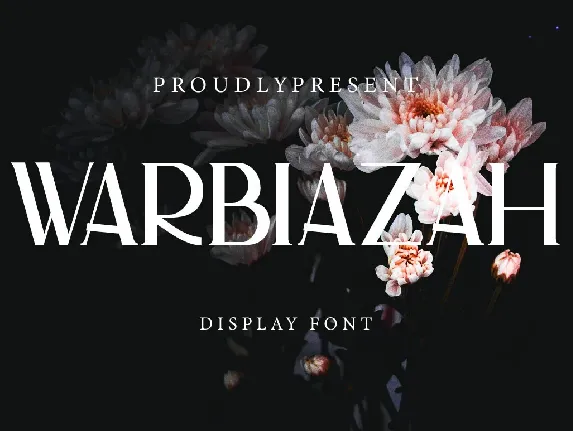 Warbiazah font