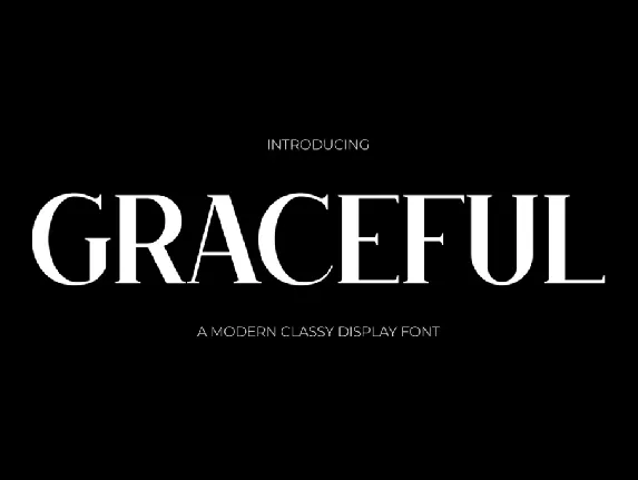 GRACEFUL font