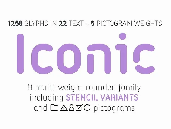 Iconic Family Free font