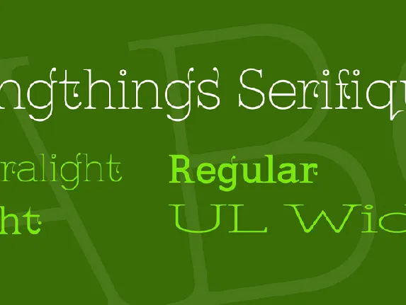 Kingthings Serifique font