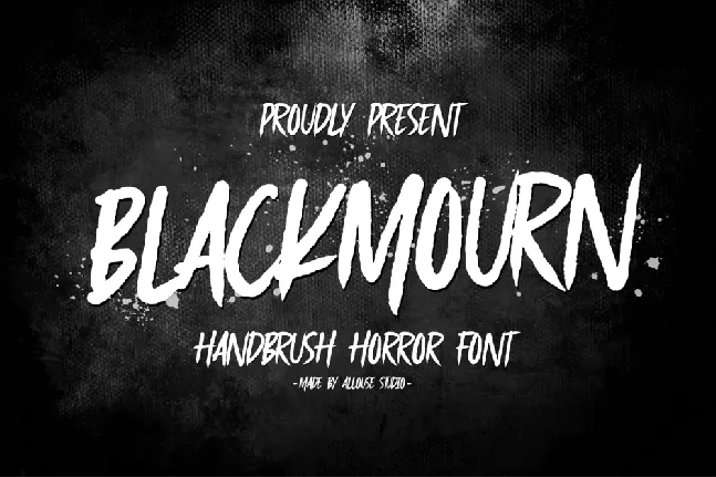 Blackmourn font