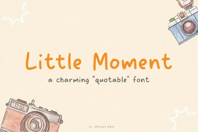 Little Moment font