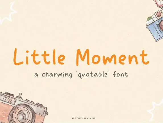 Little Moment font