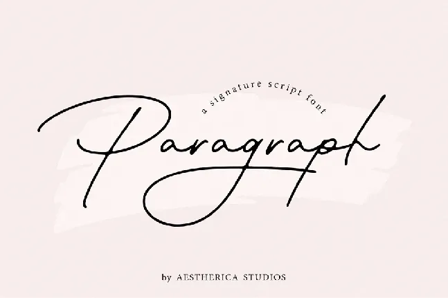 Paragraph font