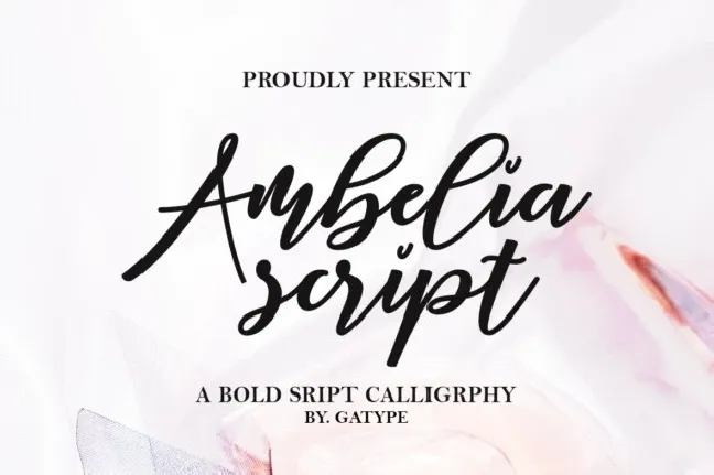 Ambelia Script font