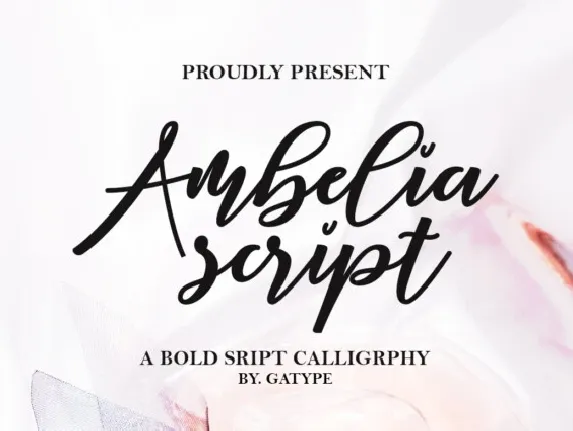 Ambelia Script font