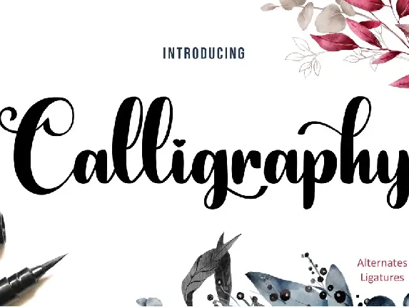 Calligraphy Love font