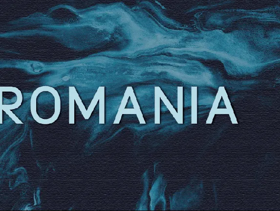 Romania font