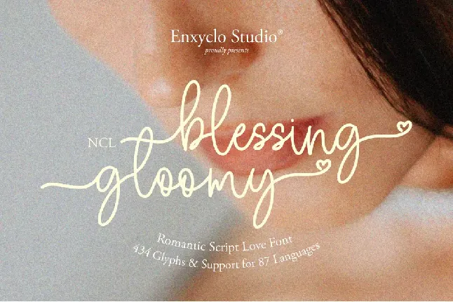 NCL Blessing Gloomy font